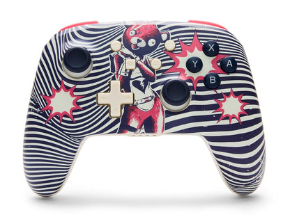 PowerA Wireless Controller for Nintendo Switch - Fortnite: Cuddle Team Leader, Switch Lite/Switch-OLED Model, Nintendo Switch 2, AA Battery Powered (Battery Included), Bluetooth, Motion Controls, Officially Licensed