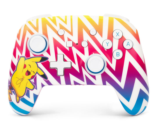 PowerA Enhanced Wireless Controller for Nintendo Switch - Fortnite Sticker Mania, Nintendo Switch - OLED Model, Nintendo Switch Lite, Gamepad, game controller, Bluetooth controller, Officially Licensed, Bonus Virtual Item Included