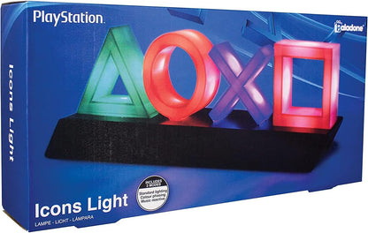 PlayStation Icon Light – USB Powered Controller Icon Lamp with 3 Light Modes