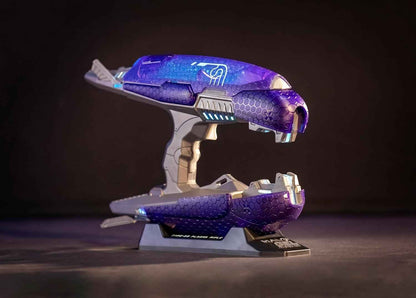 Gel Blaster Halo Plasma Blaster – Type-25 Glow-in-The-Dark Gel Ball Blaster with Starfire Gellets™, Includes Tracer Function – Officially Licensed Replica - 14+