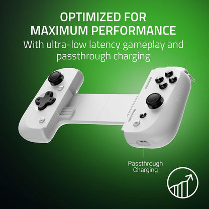 Razer Kishi V2 Mobile Gaming Controller for Android: Console Quality Controls - Universal Fit - Stream PC, Xbox, PlayStation, Touch Screen Android Games - Customizable Triggers - Ergonomic Design