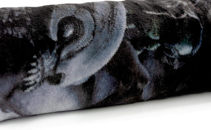 JUST FUNKY Doom Eternal Doomslayer Fleece Blanket - 45x60-Inch Soft Cozy Blanket, Plush Throw - Fluffy Cover for Twin Bed, Couch, Sofa, Living Room, Camping - Decorative Video Game Throws Merchandise