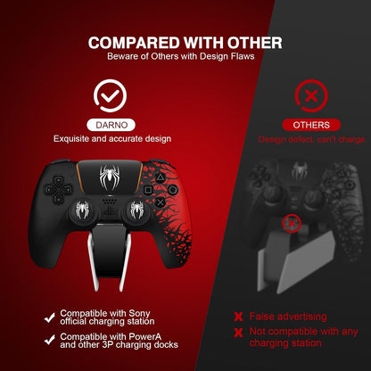 Darno Anti-Slip Skin for Ps5 Controller, Ps5 Controller Accessories
