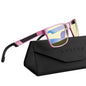 ANYLUV Blue Light Blocking Glasses Men Computer Gaming Glasses Lightweight Al-Mg Metal Anti Eyestrain UV400 Clear Lens Eye Protection 