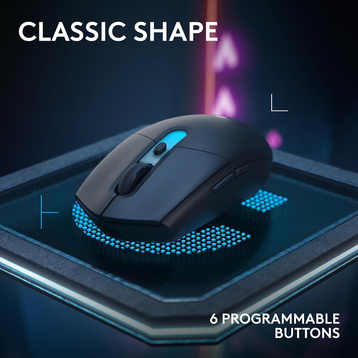 Logitech G305 X Superlight Wireless Gaming Mouse - Black
