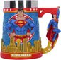 Superman Resin Tankard – Hand Painted Comic Book Mug with Removable Insert