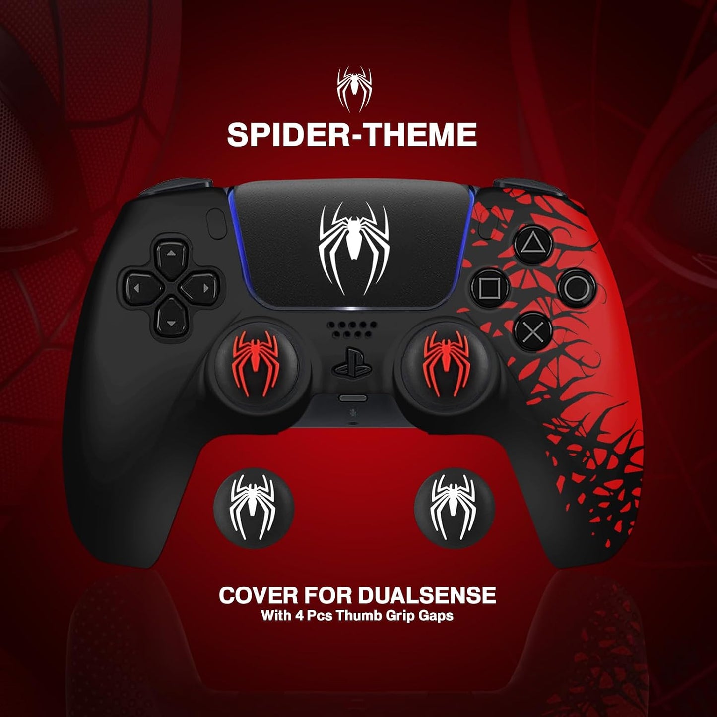 Darno Anti-Slip Skin for Ps5 Controller, Ps5 Controller Accessories