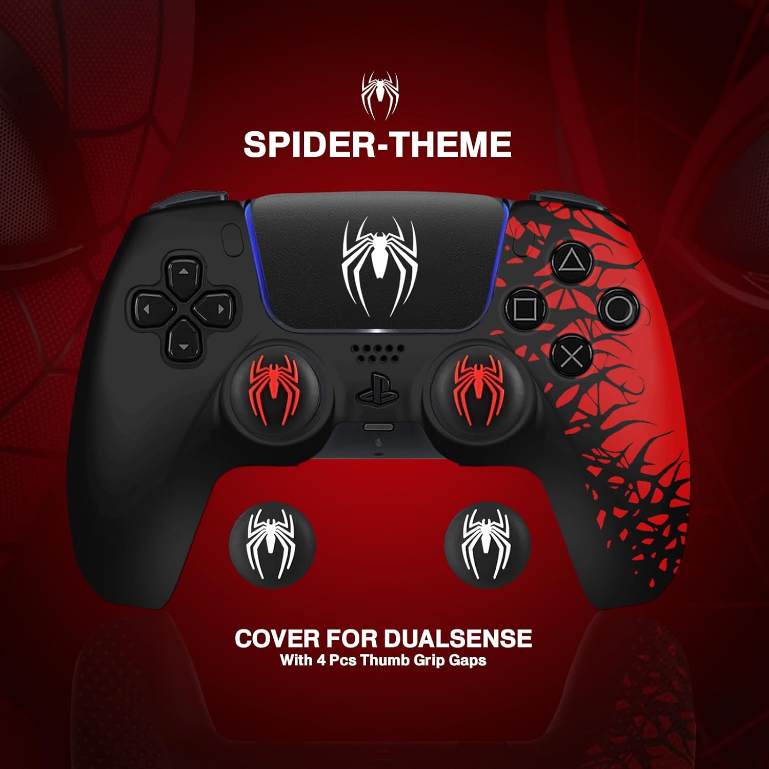 Darno Anti-Slip Skin for Ps5 Controller, Ps5 Controller Accessories