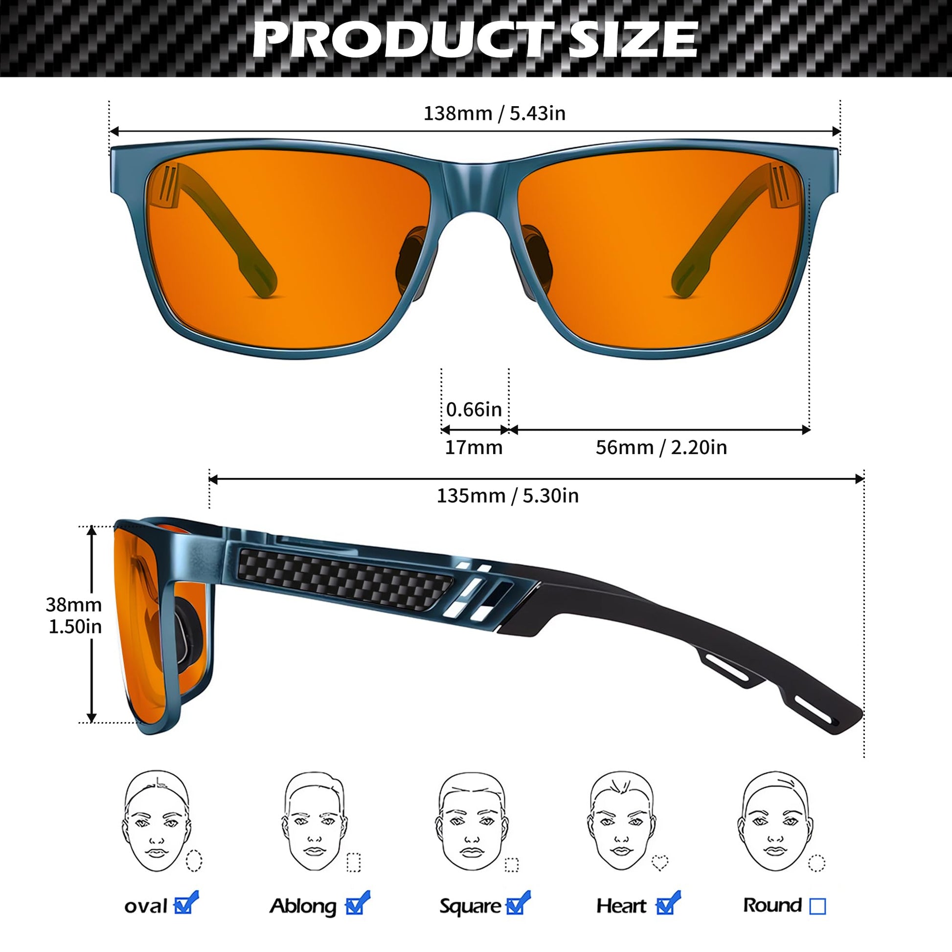 ANYLUV Blue Light Blocking Glasses Men Computer Gaming Glasses Lightweight Al-Mg Metal Anti Eyestrain UV400 Clear Lens Eye Protection 