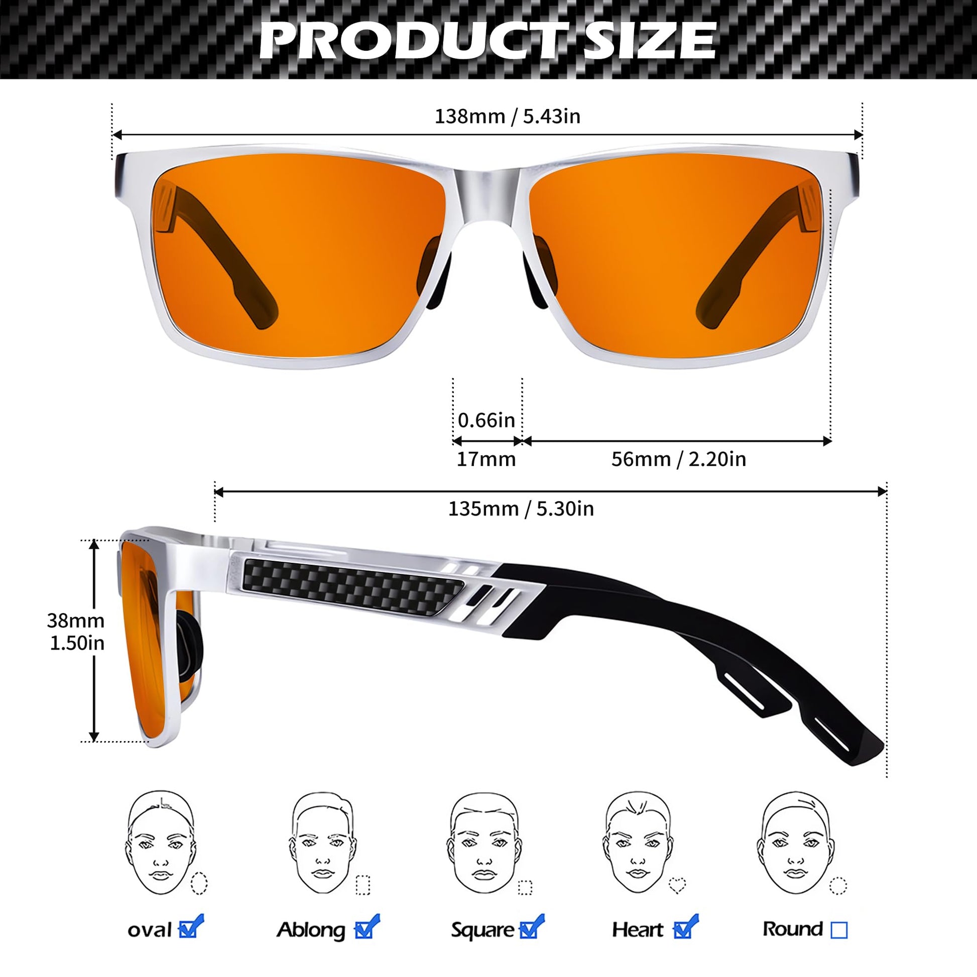 ANYLUV Blue Light Blocking Glasses Men Computer Gaming Glasses Lightweight Al-Mg Metal Anti Eyestrain UV400 Clear Lens Eye Protection 