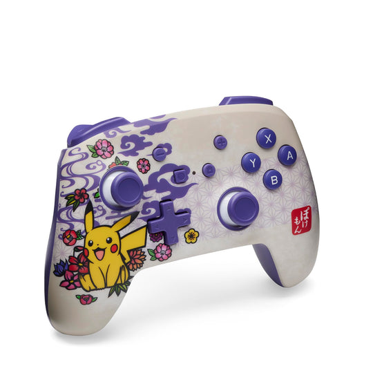 PowerA Enhanced Wireless Controller for Nintendo Switch - Fortnite Sticker Mania, Nintendo Switch - OLED Model, Nintendo Switch Lite, Gamepad, game controller, Bluetooth controller, Officially Licensed, Bonus Virtual Item Included