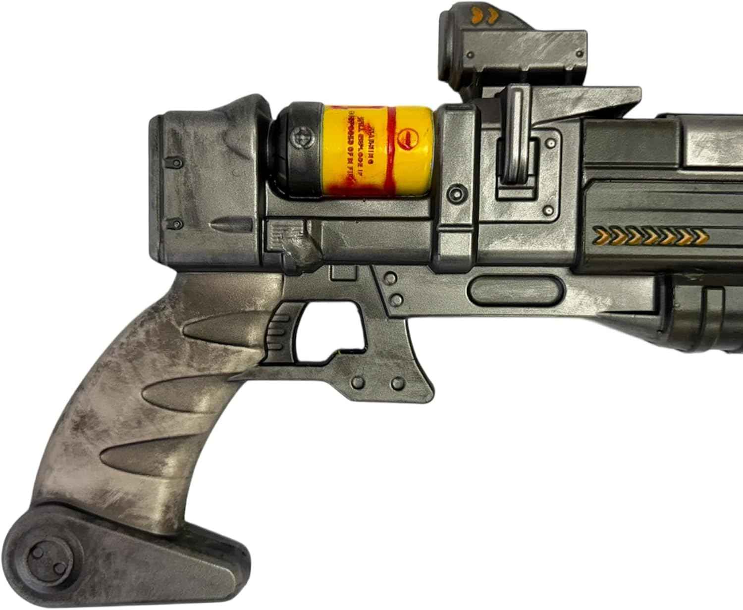 20 Inch VX-Photon Foam Pistol Replica Retro Sci-Fi EVA Prop Gun for Cosplay, Halloween & Display Collectible Sidearm