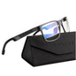 ANYLUV Blue Light Blocking Glasses Men Computer Gaming Glasses Lightweight Al-Mg Metal Anti Eyestrain UV400 Clear Lens Eye Protection 