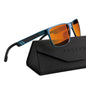 ANYLUV Blue Light Blocking Glasses Men Computer Gaming Glasses Lightweight Al-Mg Metal Anti Eyestrain UV400 Clear Lens Eye Protection 