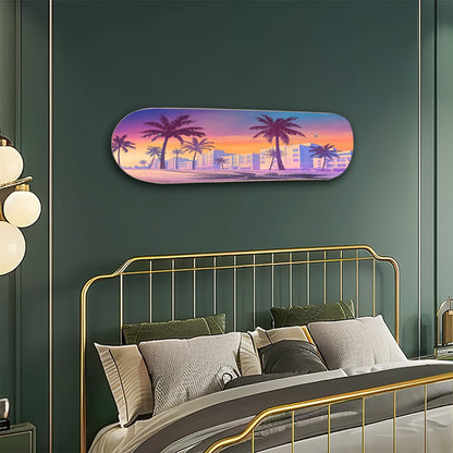 GTA 6-Inspired Skateboard Wall Art