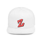 Custom Z-Embroidered Flat Bill Snapback Hat | Trendy Streetwear Accessory