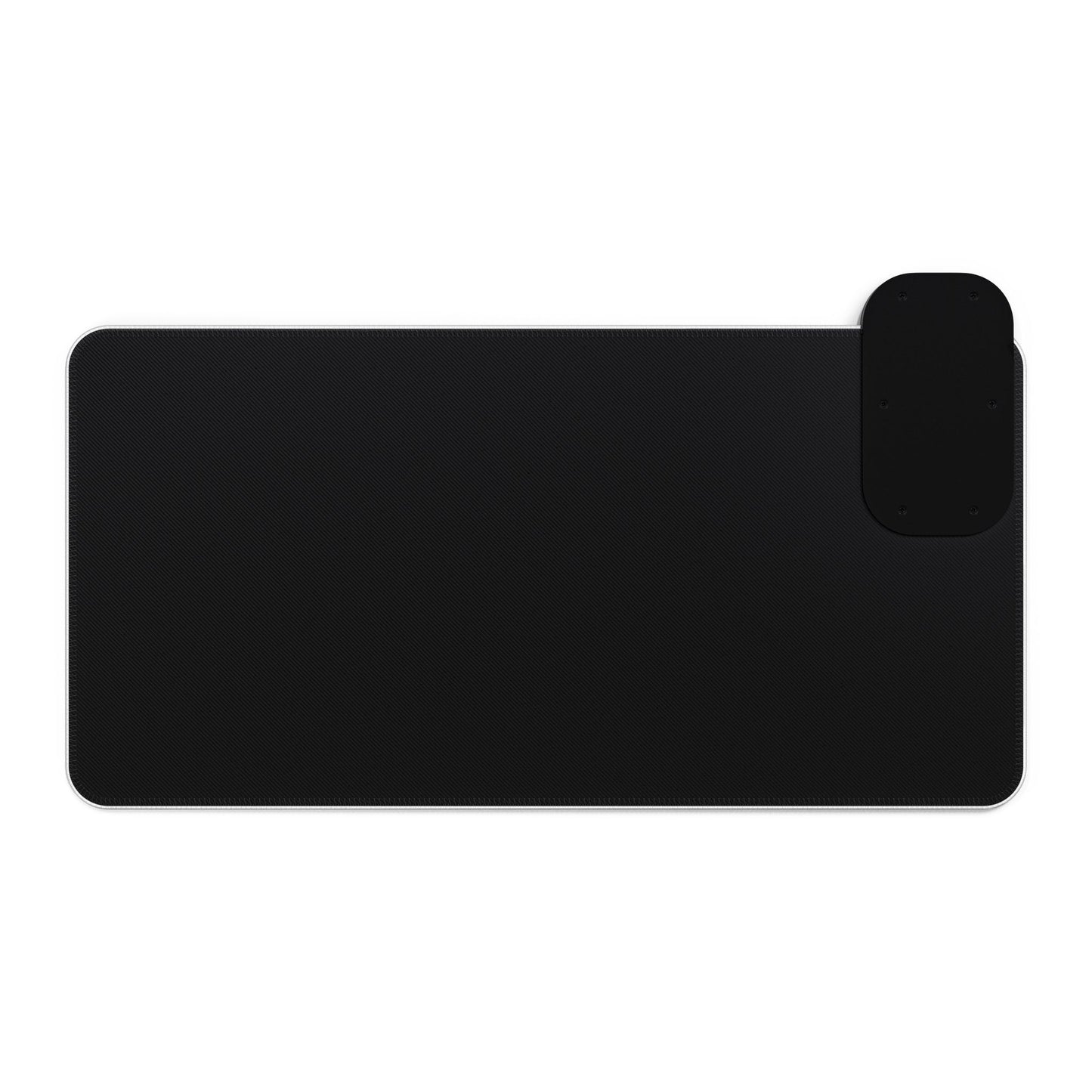 LED Gaming Mouse Pad with Wireless Charger — Sci‑Fi Battlefront Desk Mat