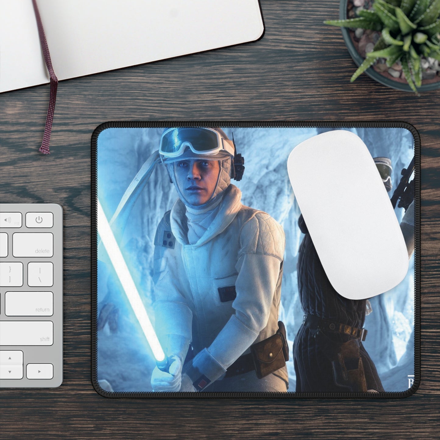 Star Wars Luke & Han Solo Battlefront Heroes Gaming Mouse Pad