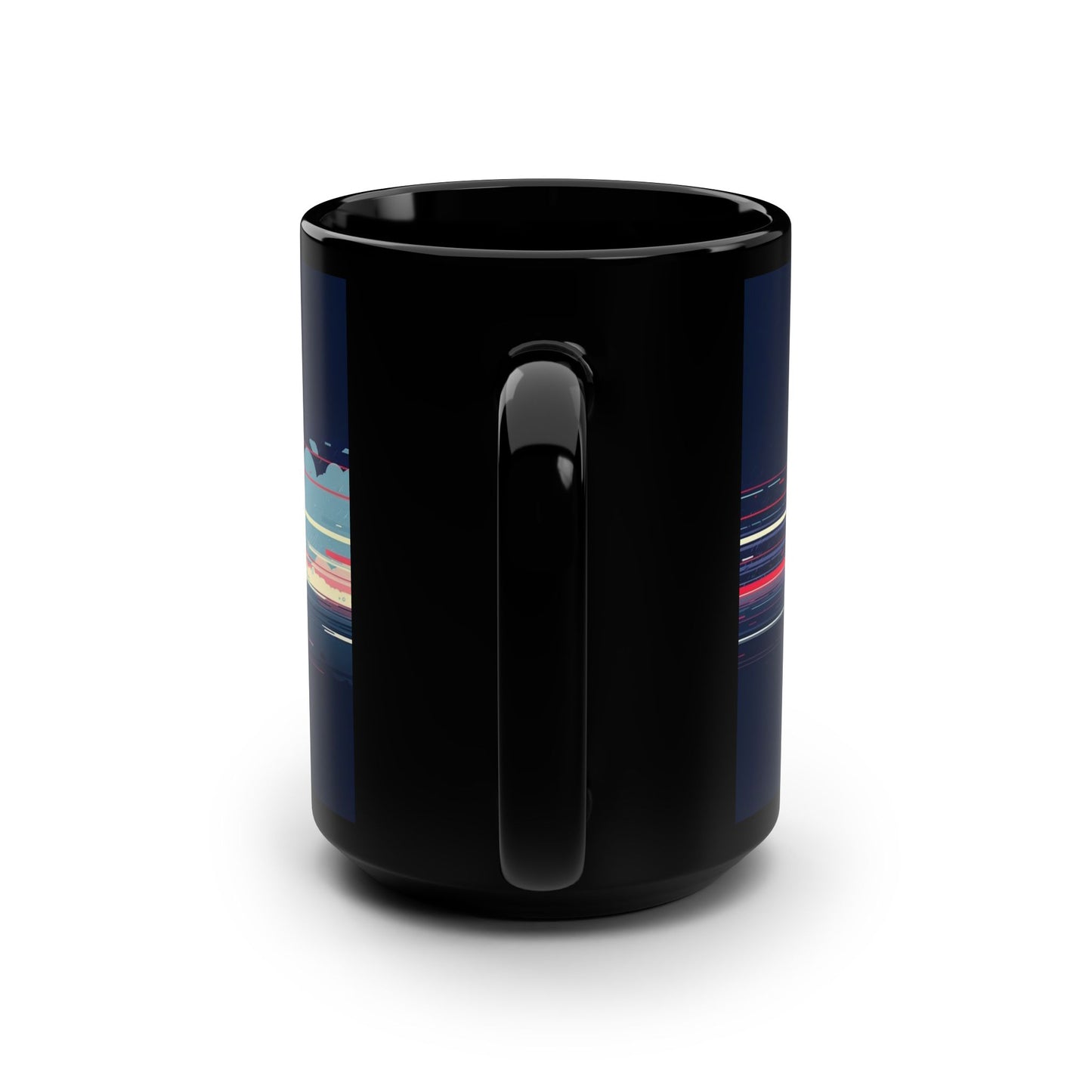 JDM Drift Car 15oz Black Mug — Racing Series Coffee Cup