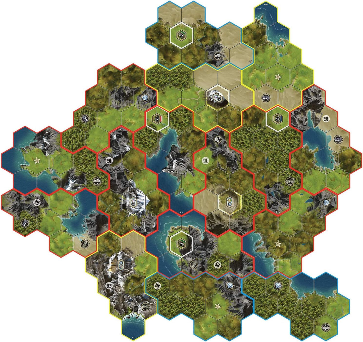 Civilization Board Game – Tactical Strategy Game with Multiple Victory Paths
