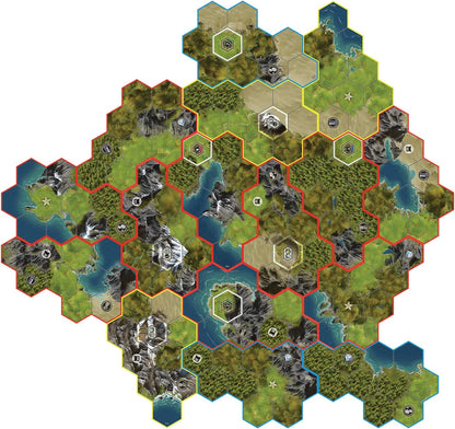 Civilization Board Game – Tactical Strategy Game with Multiple Victory Paths