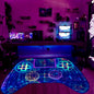 Gaming Rug Teen Boys Carpet Glow in The Blacklight Gamer Rug for Boys Room Playroom Non-Slip Area Rug Kids Boys Girls Game Room Casual Mat (60"x39")