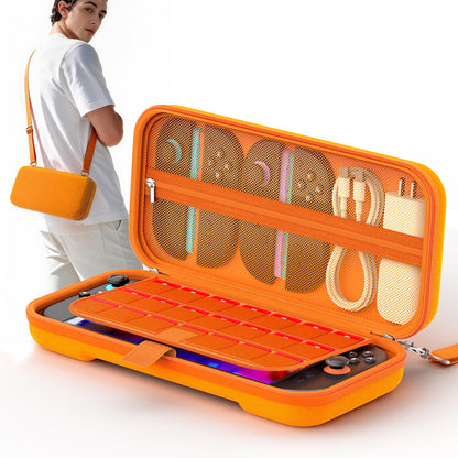 COOLSTONE Switch 2 Case with 20 Game Card Slots & Adjustable Shoulder Strap