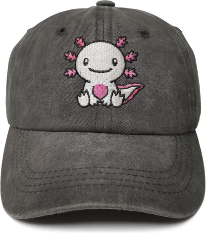 Embroidered Animal Baseball Hats for Boy and Girl