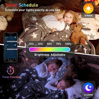 TISOFU 20 Pack Hexagon Lights LED Wall Panels, RGB Gaming Lights with APP/Music Sync & Remote, DIY Smart Modular Hexagonal Honeycomb Glide Hex Tiles Panel, Bedroom Party Decor Gifts