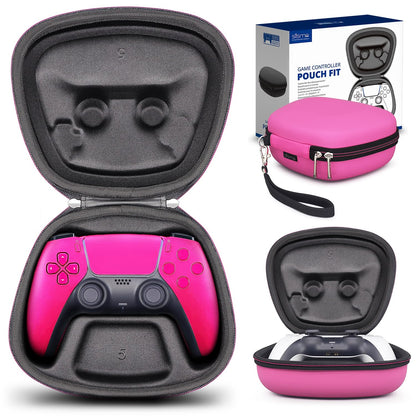 Carry Case Compatible with PS5 DualSense Wireless Controller, PlayStation 5 Controller Holder Travel Safekeeping Protective Case Storage Bag