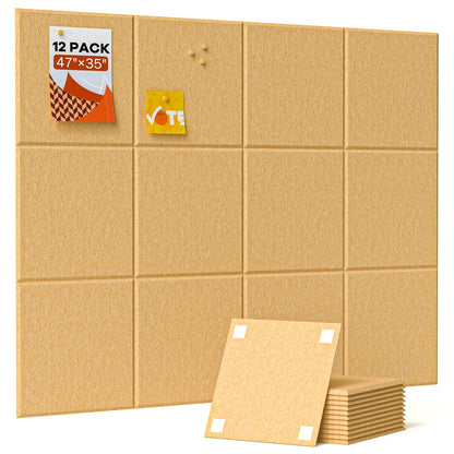Soundsbay Hexagon Acoustic Panels, Self-Adhesive 18 Pack Sound Panels