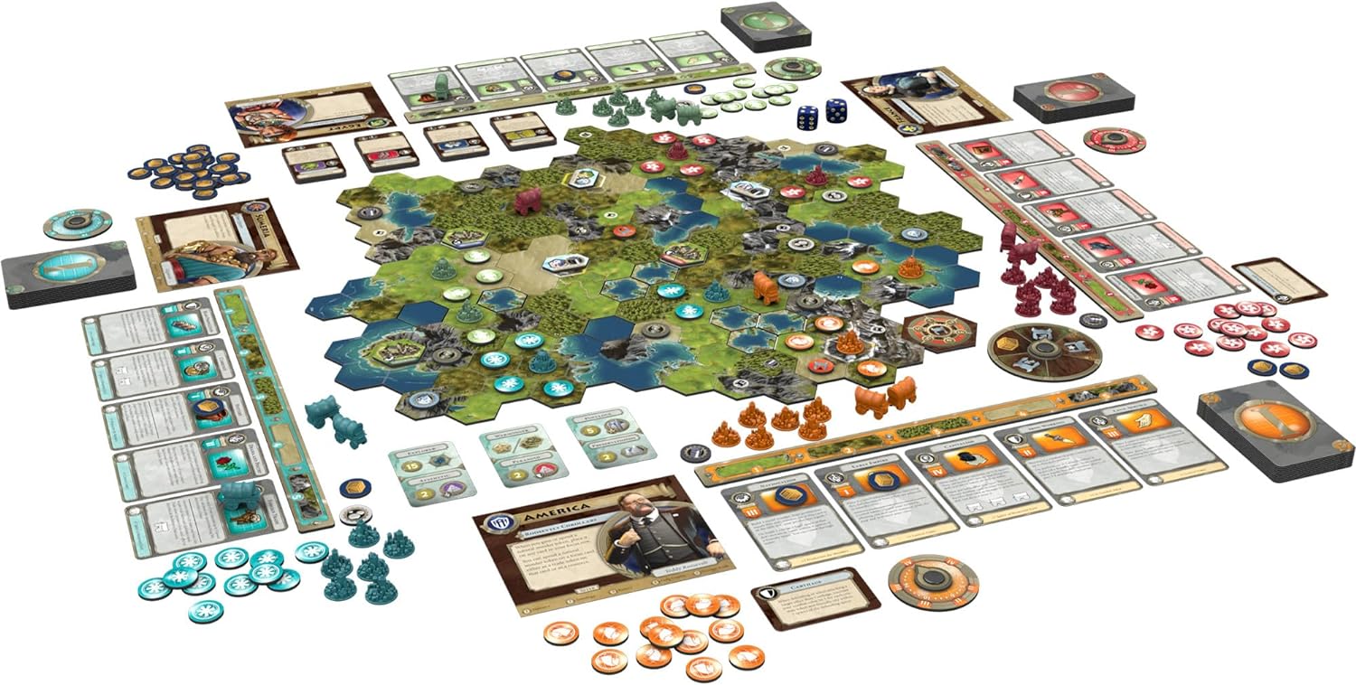 Civilization Board Game – Tactical Strategy Game with Multiple Victory Paths