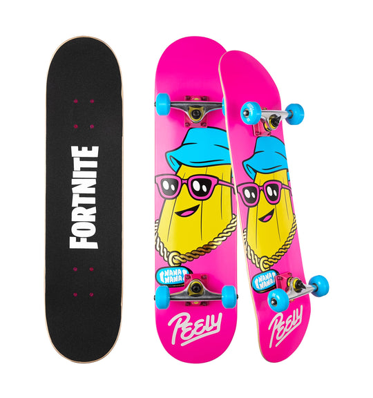 Fortnite 31" Skateboard - Cruiser Skateboard with Printed Graphic Grip Tape, ABEC-5 Bearings, Durable Deck & Smooth Wheels, Great for Teens