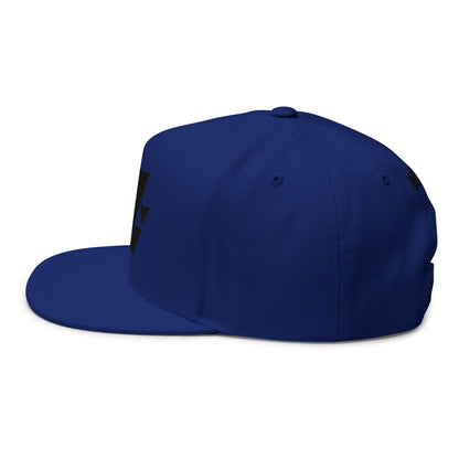 GUARDIA Embroidered Logo Flat Bill Cap — Arc Raiders inspired - EBO brand 'Experience Beyond Ordinary'