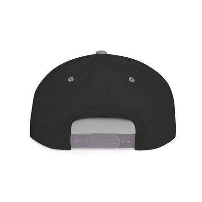 Custom Z-Embroidered Flat Bill Snapback Hat | Trendy Streetwear Accessory