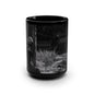 Assassin-Inspired Naoe Black Mug — 15oz