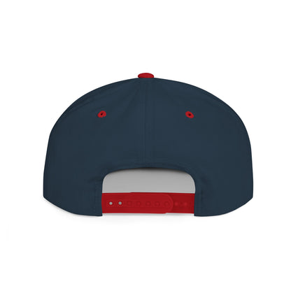 Custom Z-Embroidered Flat Bill Snapback Hat | Trendy Streetwear Accessory