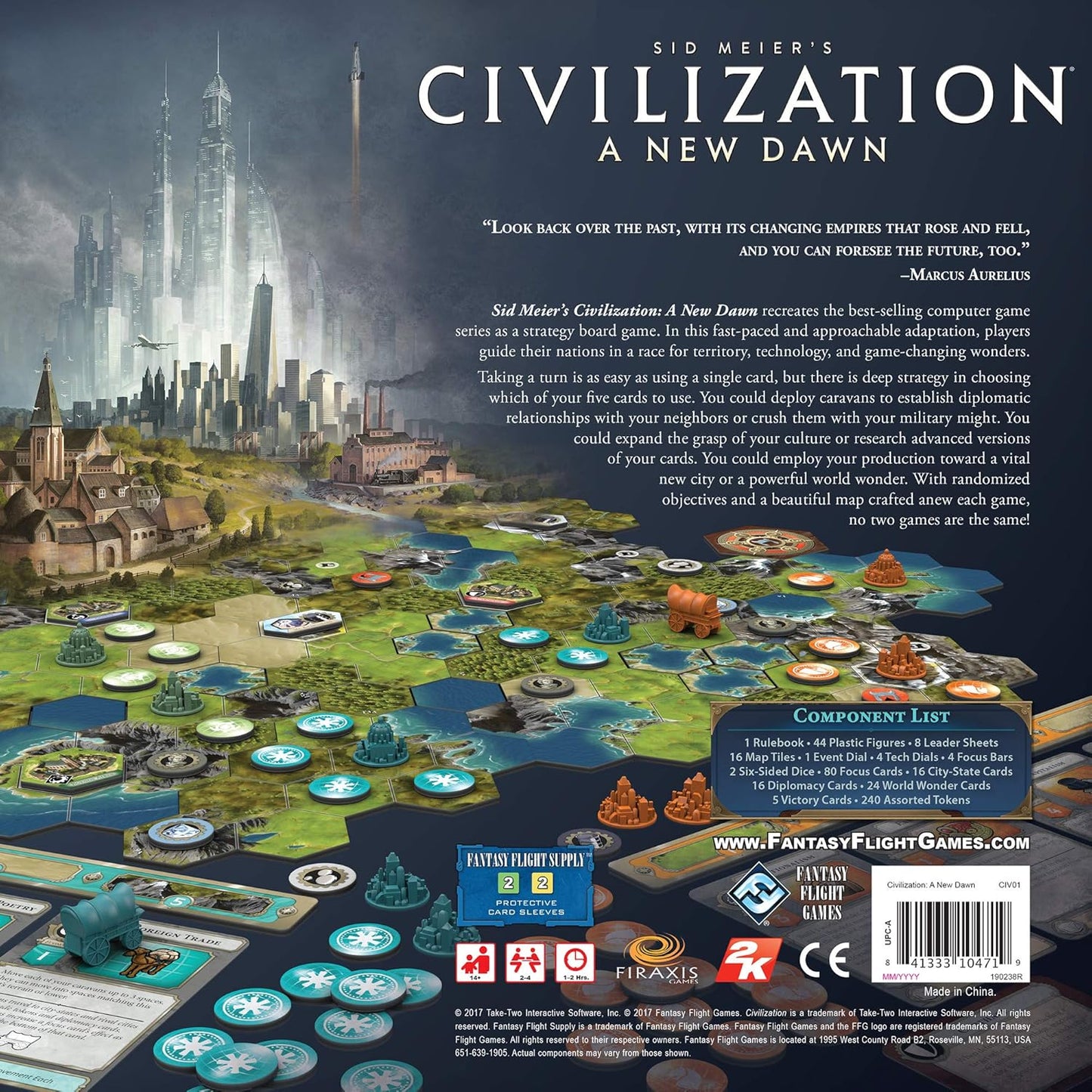 Civilization Board Game – Tactical Strategy Game with Multiple Victory Paths