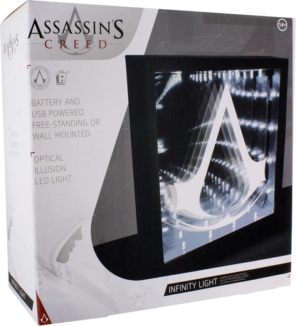 Assassins Creed Lamp – Officially Licensed Collectible LED Light With Infinity Design