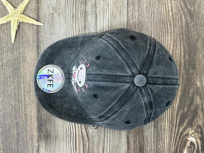 Embroidered Animal Baseball Hats for Boy and Girl