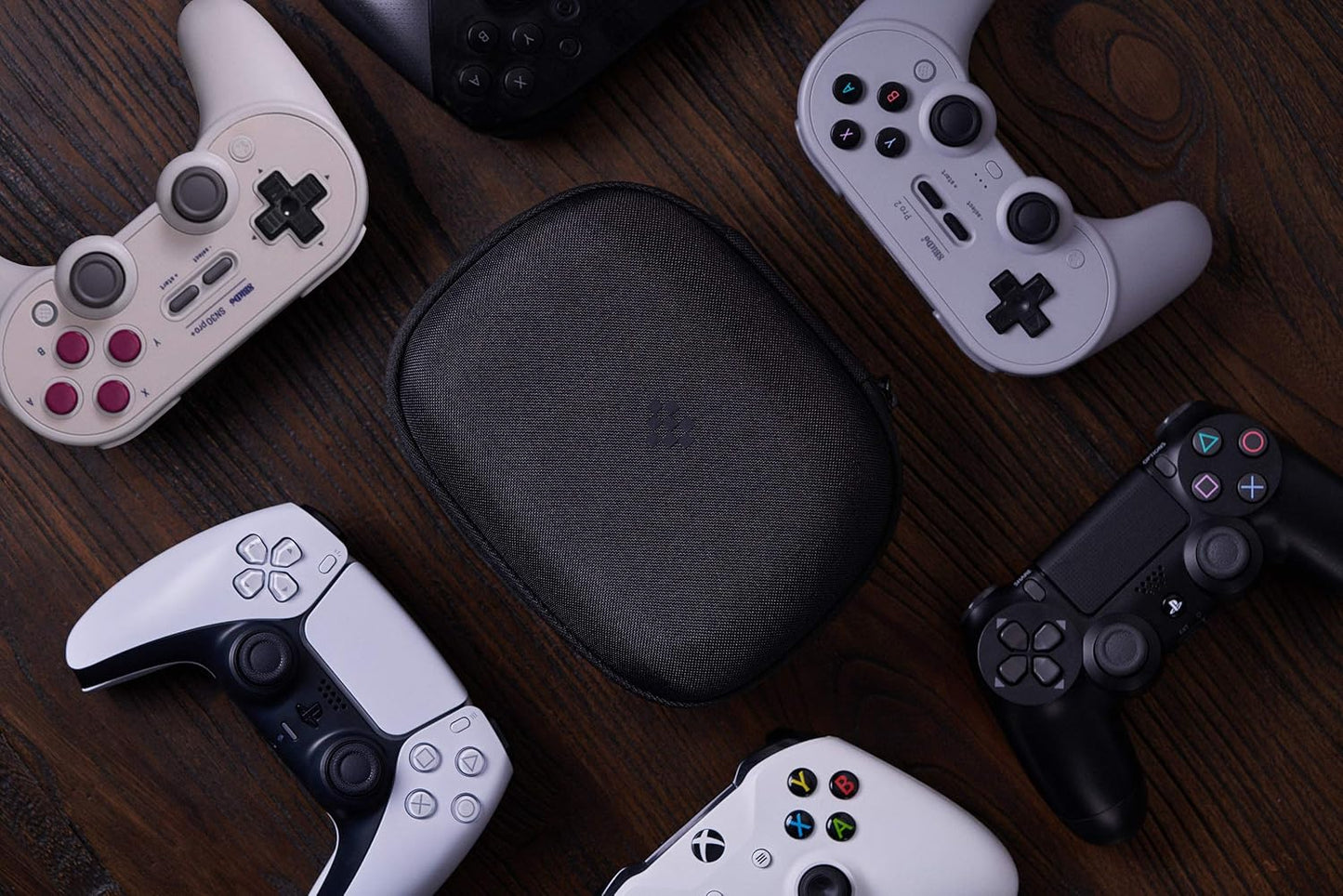 8Bitdo Classic Controller Travel Case - Pro 2, Sn30 Pro+, Switch, PS5, PS4, Xbox One & More