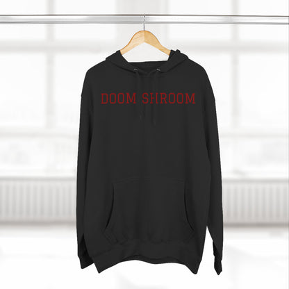 Doom Shroom Fleece Hoodie | Cozy Graphic Sweatshirt for Gamers, Unique Gift for Birthdays, Halloween, and Casual Wear Hoodie