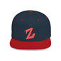 Custom Z-Embroidered Flat Bill Snapback Hat | Trendy Streetwear Accessory