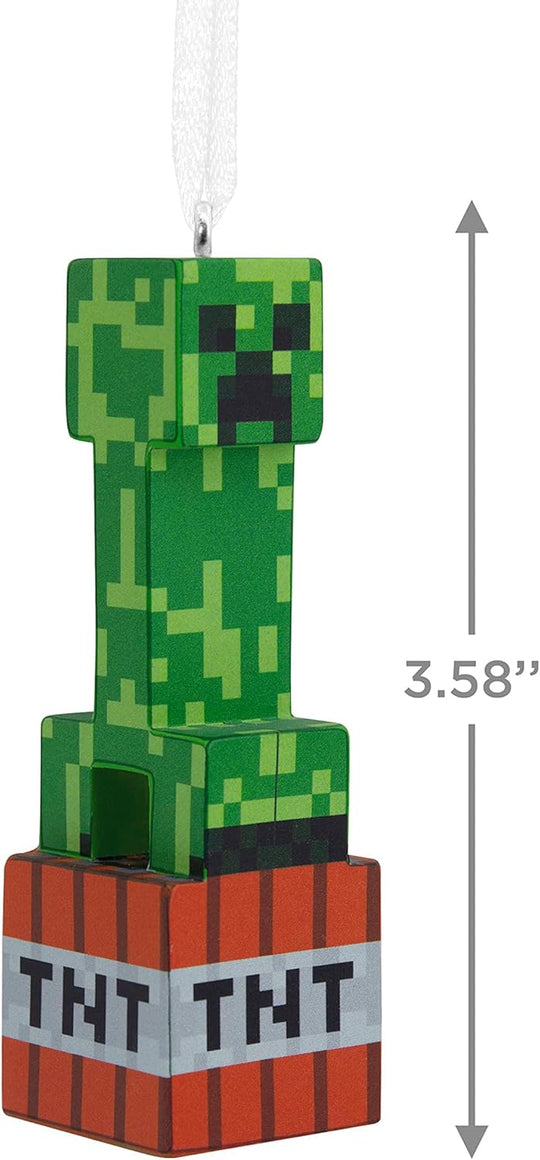 Hallmark Minecraft Steve in Diamond Armor Christmas Ornament