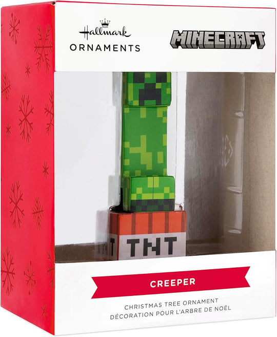 Hallmark Minecraft Steve in Diamond Armor Christmas Ornament