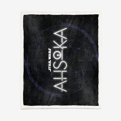 Ahsoka inspired Super Soft Plush Blanket Gapo Goods