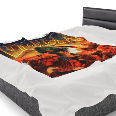Doom Classic Velveteen Plush Blanket Gapo Goods