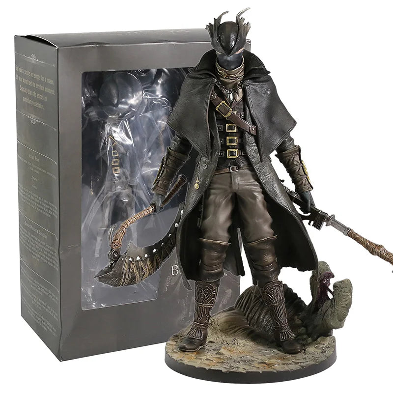 Bloodborne Action Figure – Old Hunter Collectible, Highly Posable Game Model A box