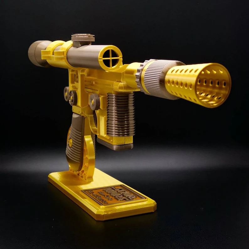 Han Solo Blaster DL-44 Original with stand Gapo Goods