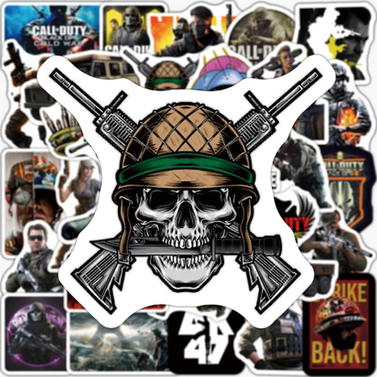 Video Game Call of Duty Stickers 